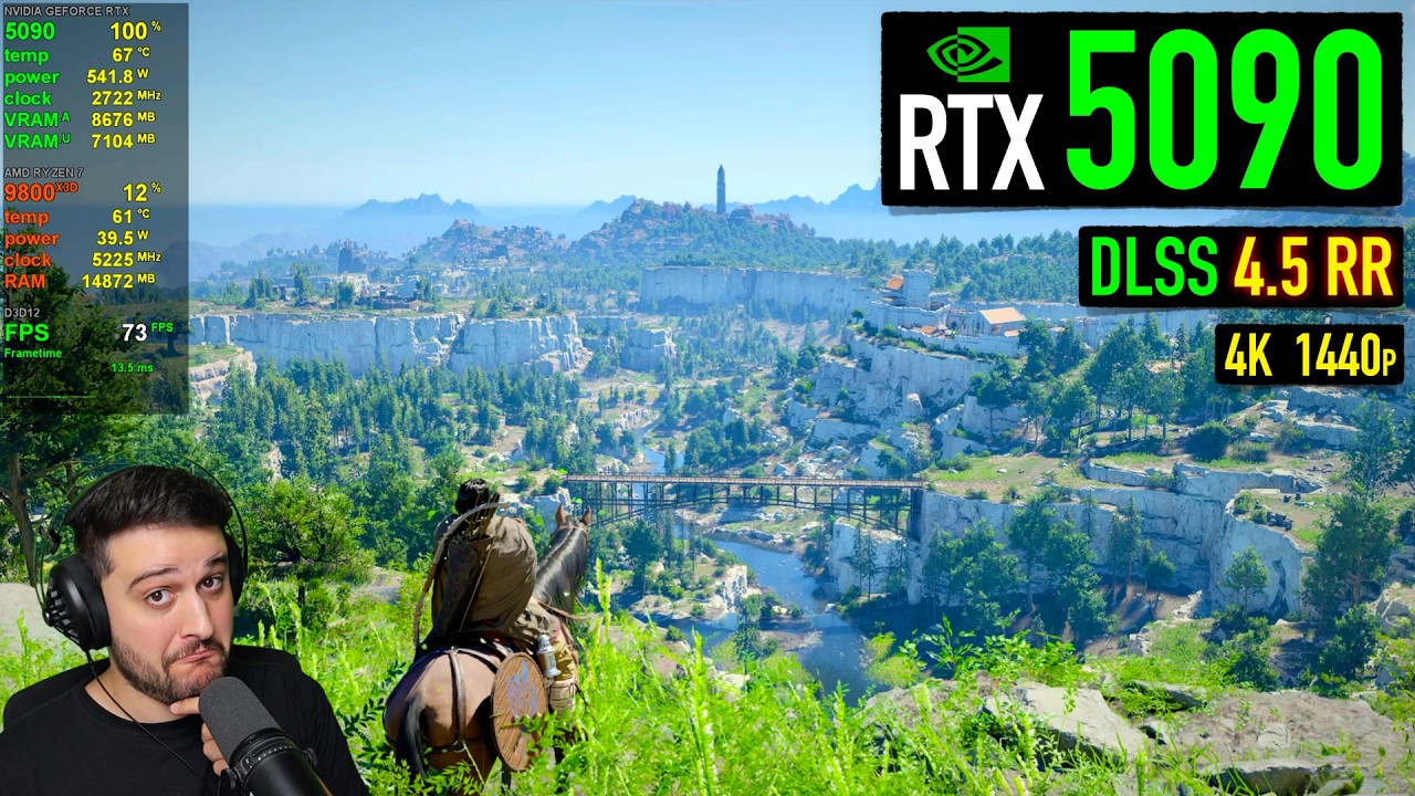 RTX 5090 - Crimson Desert - Can DLSS 4.5 Ray Reconstruction Fix this Blurry Mess?