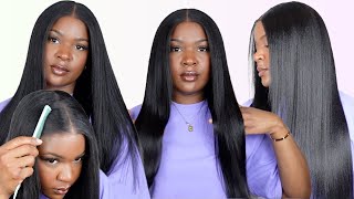 MUST HAVE! YAKI STRAIGHT  BYE BYE KNOTS WIG FT. UNICE HAIR