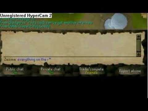 Zezima's Private chat