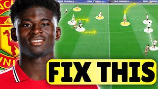 How Baleba Can Fix THIS Problem At Manchester United!