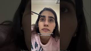 Produto de farmácia que faz crescer as sobrancelhas #shorts