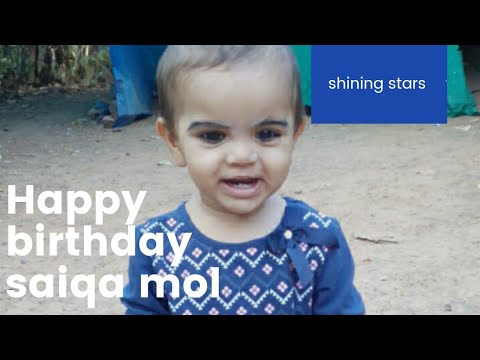 Happy Birthday Saiqa mol🎂/ Shining Stars 😍