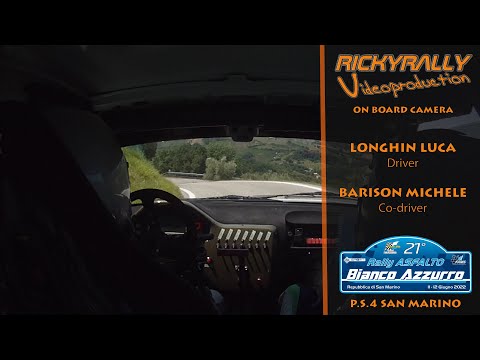 OBC LONGHIN - BARISON // 21° Rally Bianco Azzurro 2022 // P.S.4 San Marino