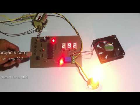 Accurate room temperature controller project
