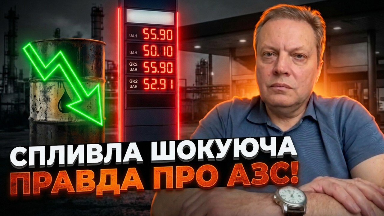 😳 Чому насправді не падають ціни на бензин? Розкрито шокуючу схему! Слухайт?