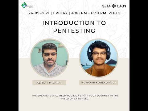 Introduction to Pentesting - Beta Labs