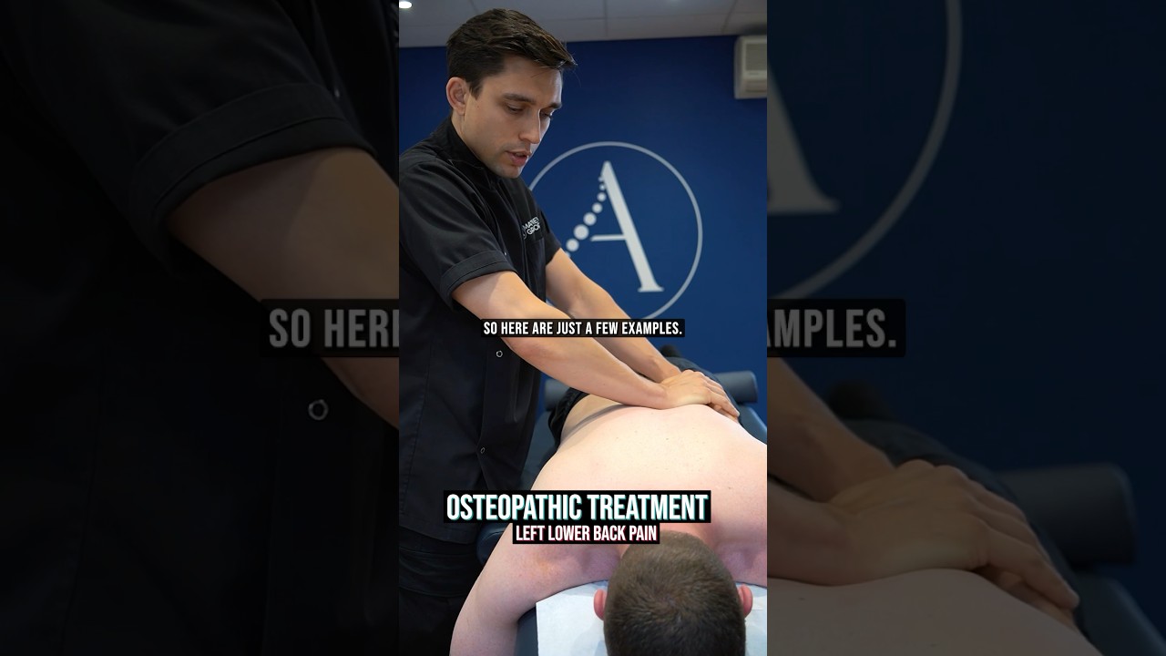 🙌🏼 Lower Back Pain - Osteopathic Treatment