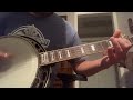 Old Richmond Prison - Stanley style banjo lesson (step by step breakdown 3/4 waltz time banjo)