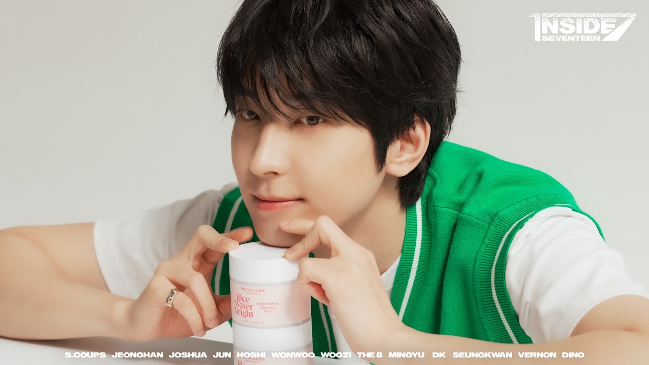 [INSIDE SEVENTEEN] 원우 더페이스샵 광고 촬영 비하인드 (WONWOO's THE FACE SHOP ad shoot)