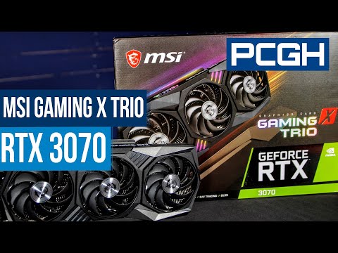 MSI Geforce RTX 3070 Gaming X Trio | Leistung, Lautstärke, Temperaturen und Overclocking