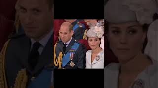 #Shorts Prince William & Duchess Kate Giggles At Westminster Abbey Service #Cambridges