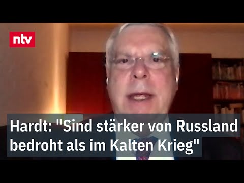 Hardt: "Sind stärker von Russland bedroht als im Kalten Krieg" | ntv
