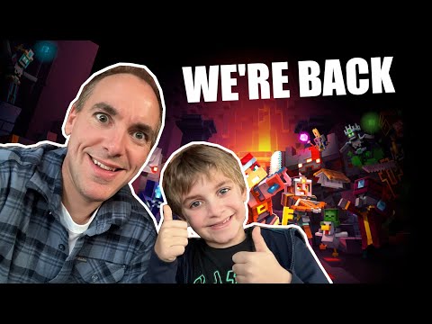 Greg's Arcade - WE'RE BACK and Playing Minecraft Dungeons