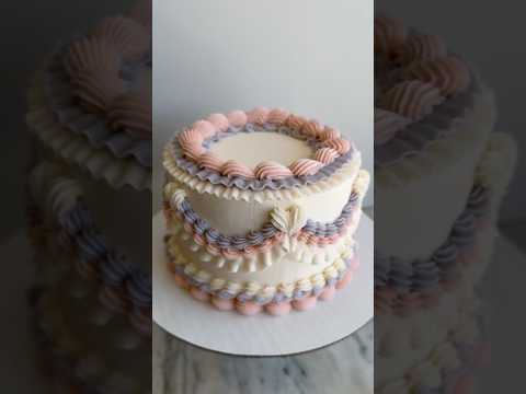 Another week, another case cake #cake #cakedecoratingtutorials #shorts #shortsyoutube #vintagecake