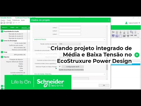 6. Criando projeto integrado de Média e Baixa Tensão | Schneider Electric Brasil
