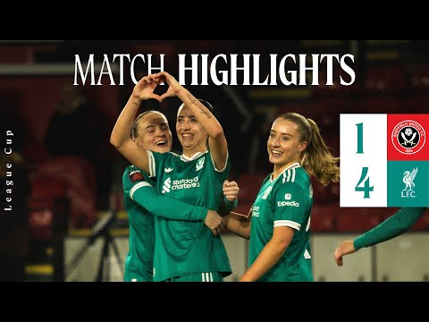 Highlights: Sheffield United 1-4 Liverpool FC Women | Beata Olsson Hat-Trick!