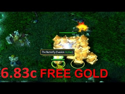 DotA 6.83c - Infinitive GOLD BUG ! (Arc Warden)
