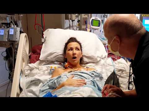 Woman Takes Her First Breath After Lung Transplant