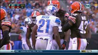 Lions vs Browns 2013 Full Game