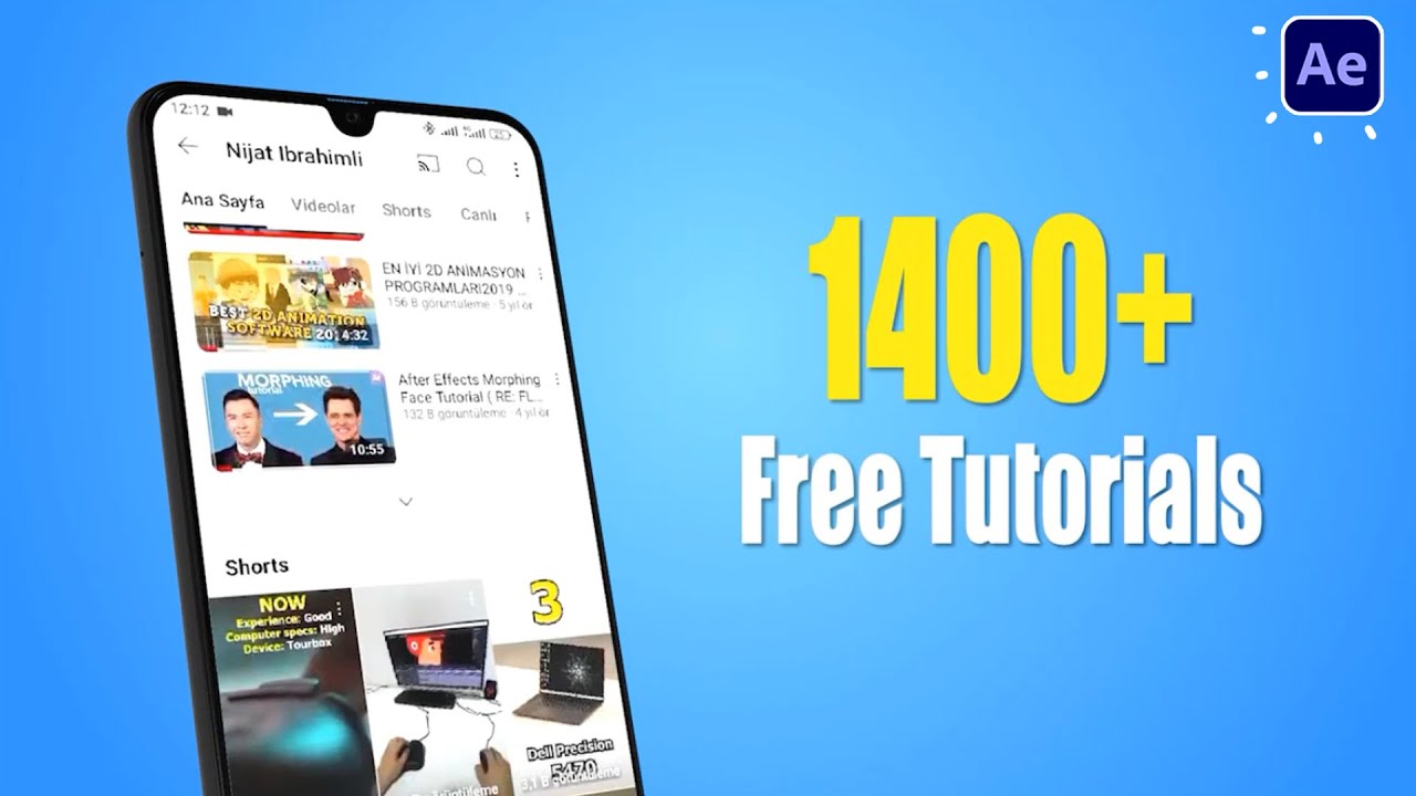 3D Mobile Promo Animation in After Effects - Tutorial