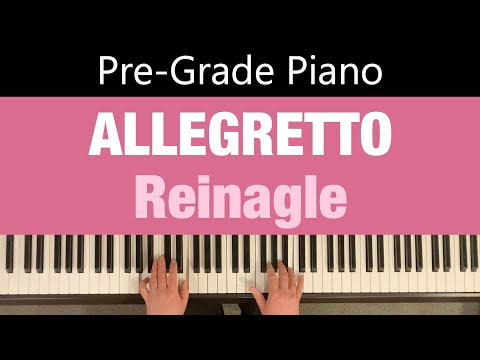 ALLEGRETTO | Op. 1 No. 9 | A. Reinagle | Pre-Grade Piano | sheet music link below