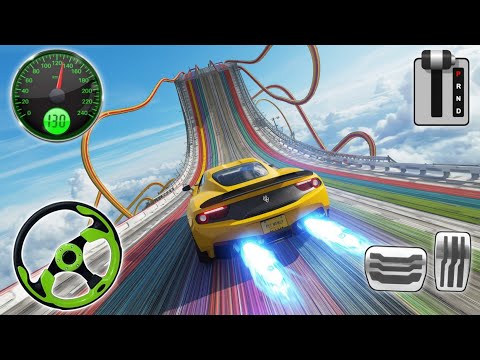 Mega Ramp Car Racing 3D | Formula Car Stunts, Impossible Jumps & Android Gameplay