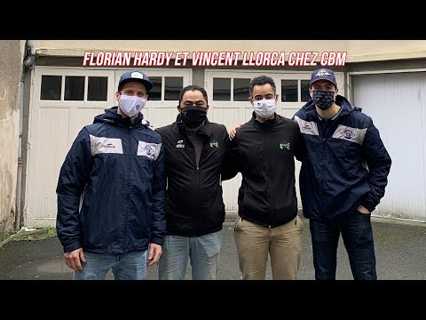 Florian HARDY et Vincent LLORCA en visite chez CBM