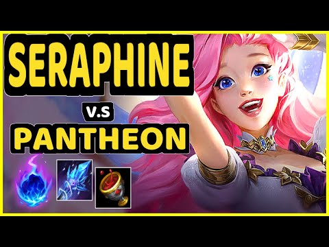 FERCHU (SERAPHINE) vs PANTHEON - BOTTOM SUPPORT GAMEPLAY - BR Ranked GRANDMASTER