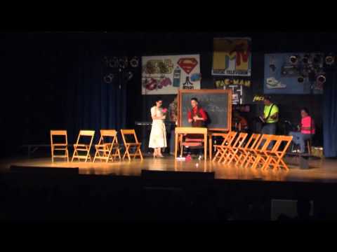 Back to the 80's performance by the Burt Wood School of Performing Arts