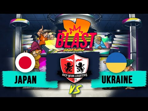 Japan vs Ukraine I Rep Your Country Semi Final I The Legits Blast 2025