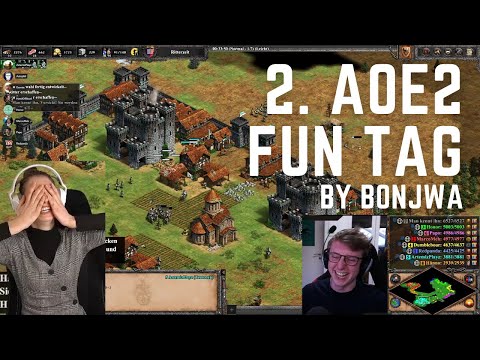 Autophils fataler Fehler! AoE2 mit HandofBlood, Donnie, Marco, Papo, Honor & Leon beim Bonjwa FunTag