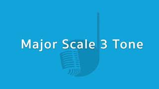 แบบฝึกหัด Major Scale 3 Tone