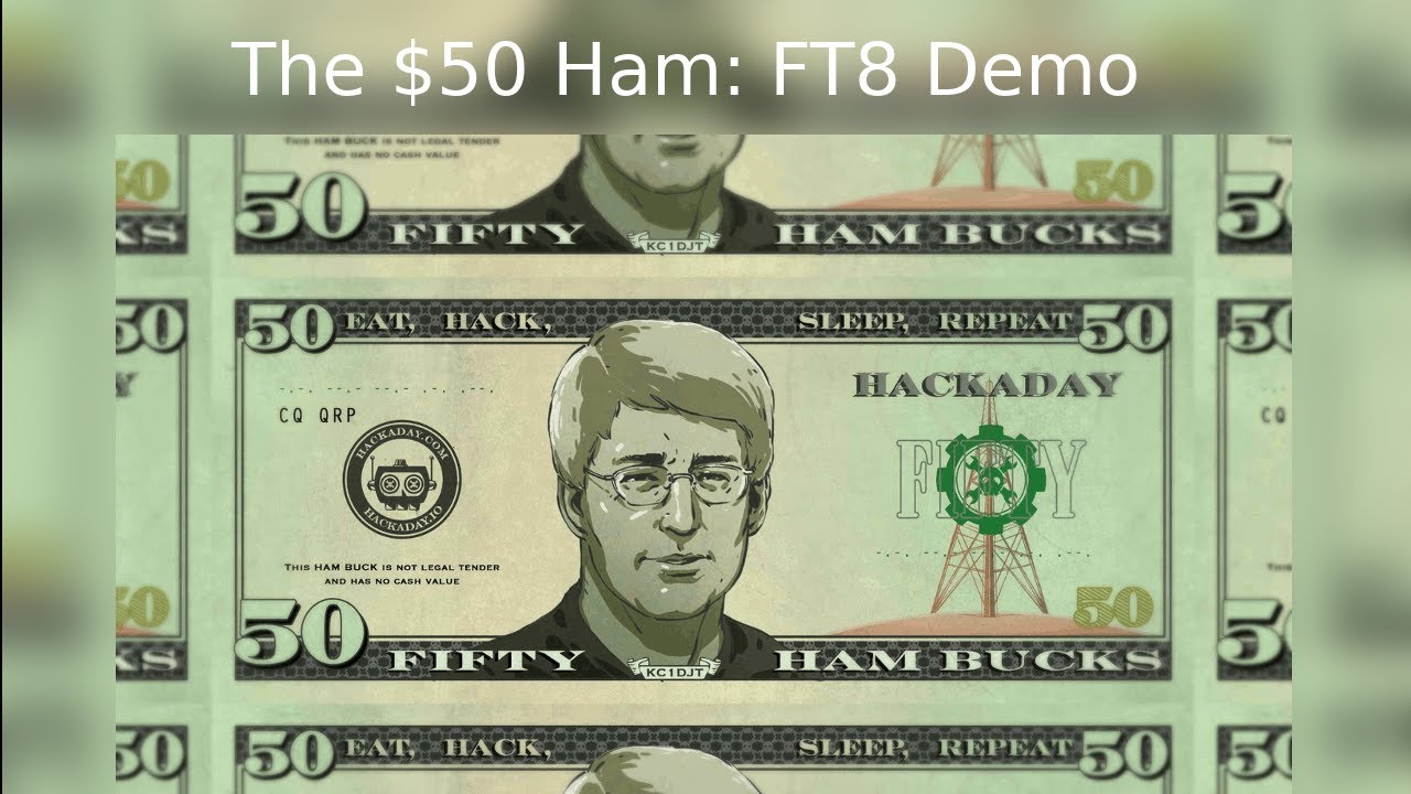 The $50 Ham: FT8 Demo Session