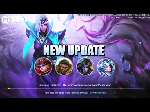 NEW UPDATE - HARLEY BUFF, FRAGMENT SHOP, AURORA NERF - MOBILE LEGENDS PATCH 1.6.34