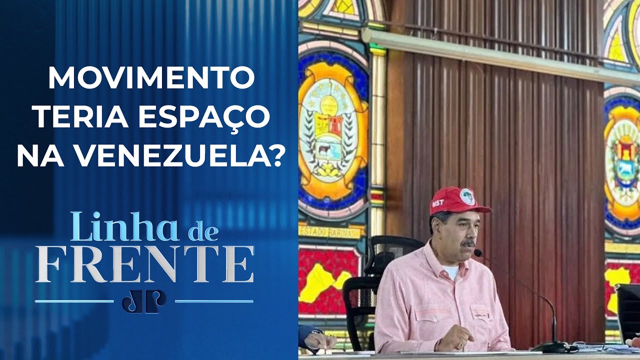 Maduro usa boné do MST e propõe parceria com grupo | LINHA DE FRENTE