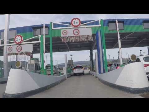 France  by Autoroute - A41 - Annecy - A410 junction and Peage