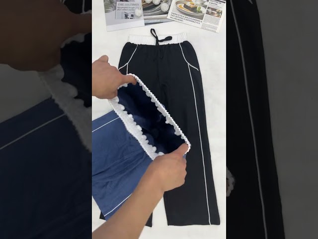 Vídeo relacionado con XKBHYD Pantalones de paracaídas para mujer Y2K, holgados, estilo gótico, cintura elástica, pantalones harén, bolsillos tipo cargo, Morado (, M