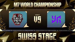 [ID] | M7 Swiss Stage Day 3 | AE vs YG | Game 2