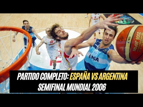 España VS Argentina | Semifinal Mundial 2006 | Partido COMPLETO