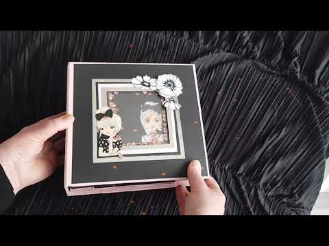 Album popup scrapbooking" beautyful girl "  #popupalbum  #scrapbook   #scrapbooking #creative  #diy
