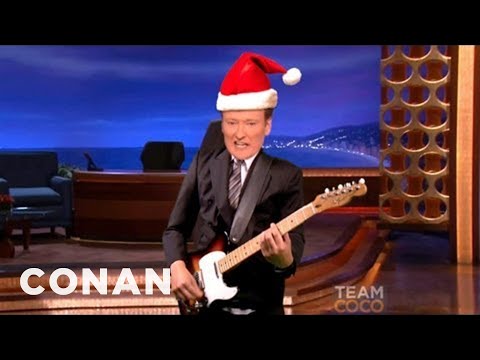 The "Santa Took Our Talk Show" Conan Mega-Mashup | CONAN on TBS