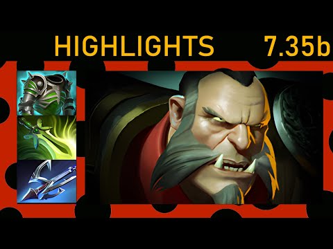 ⭐Davai Lama Lycan 15+ Kills! Offlane Highlights 7.35b - Dota 2 Top MMR