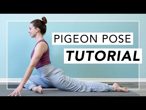 How to do PIGEON POSE in yoga ( Eka Pada Rajakapotasana )