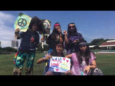 Hippies: Girl Flower Power