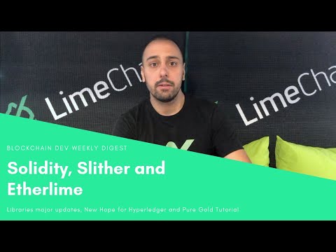 Solidity 0.5.4, Slither, Etherlime releases. Amazing gas-cost tutorial | Blockchain Dev Weekly 18.02