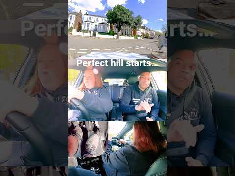 Hill Start No Handbrake! 🚗😬 #learntodrive #drivingschool #drivingtest