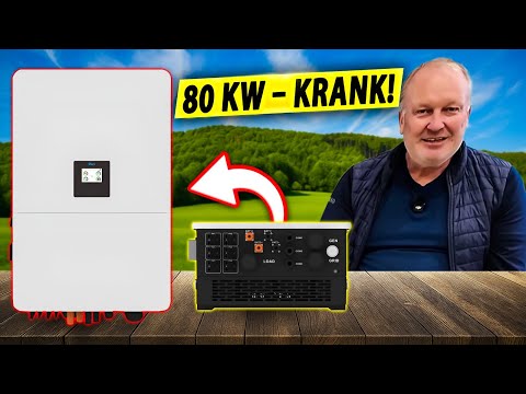 Deye Hybrid Hochholt Wechselrichter SUN 80K: Unboxing des BEAST!