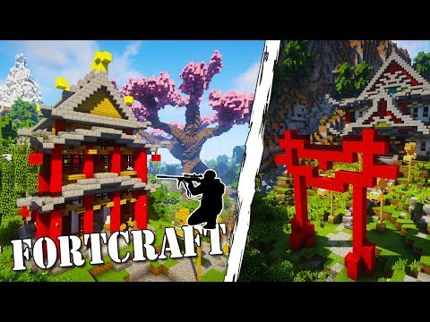 SFIDA NELLA NUOVA MAPPA GIAPPONESE - Fortcraft [ITA]