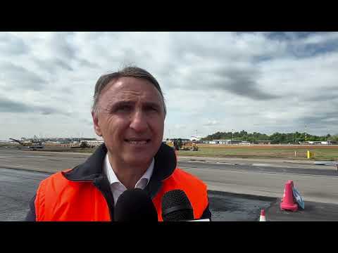 Malpensa, i lavori per il rifacimento della pista sinistra dell’aeroporto di Milano