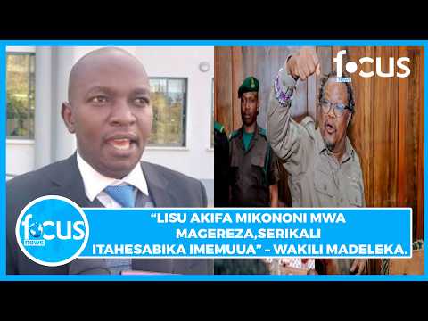 WAKILI MADELEKA AIBUA MAMBO MAZITO BAADA YA LISSU KUTANGAZA KUGOMA KULA.